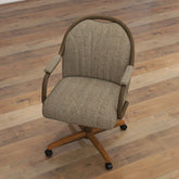 Chromcraft Seneca Collection CM189-C945 Swivel Tilt Caster Casual Dining Chair